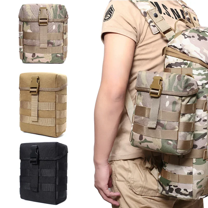 

Molle EDC сумка через плечо тактический бинокулярный телескоп сумка для хранения сумка для выживания уличный походный чехол для бутылки с водой