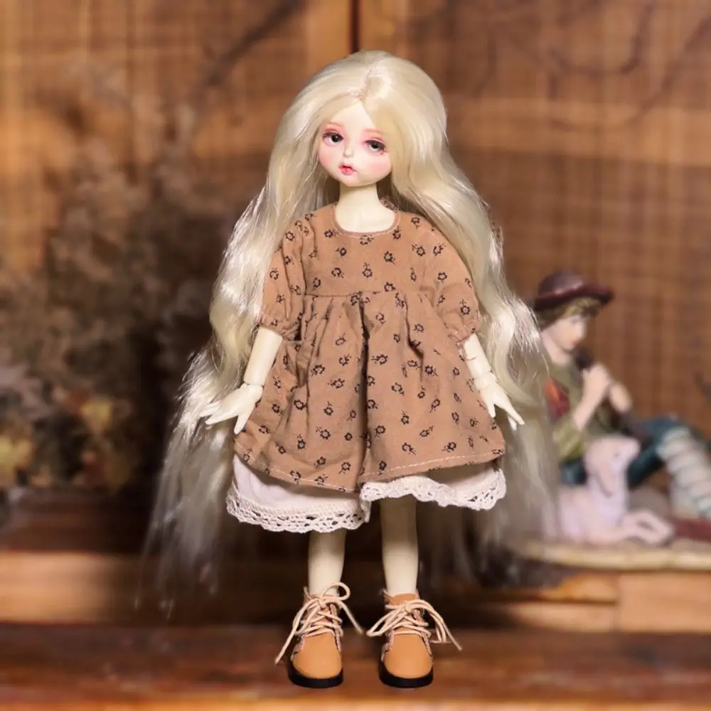 Toy Accessories BJD Doll's Clothes Toy Outfit Toy Clothes Simulated Eye Hinge Doll Dress 1/6 BJD Dress Up Removable Joints Doll