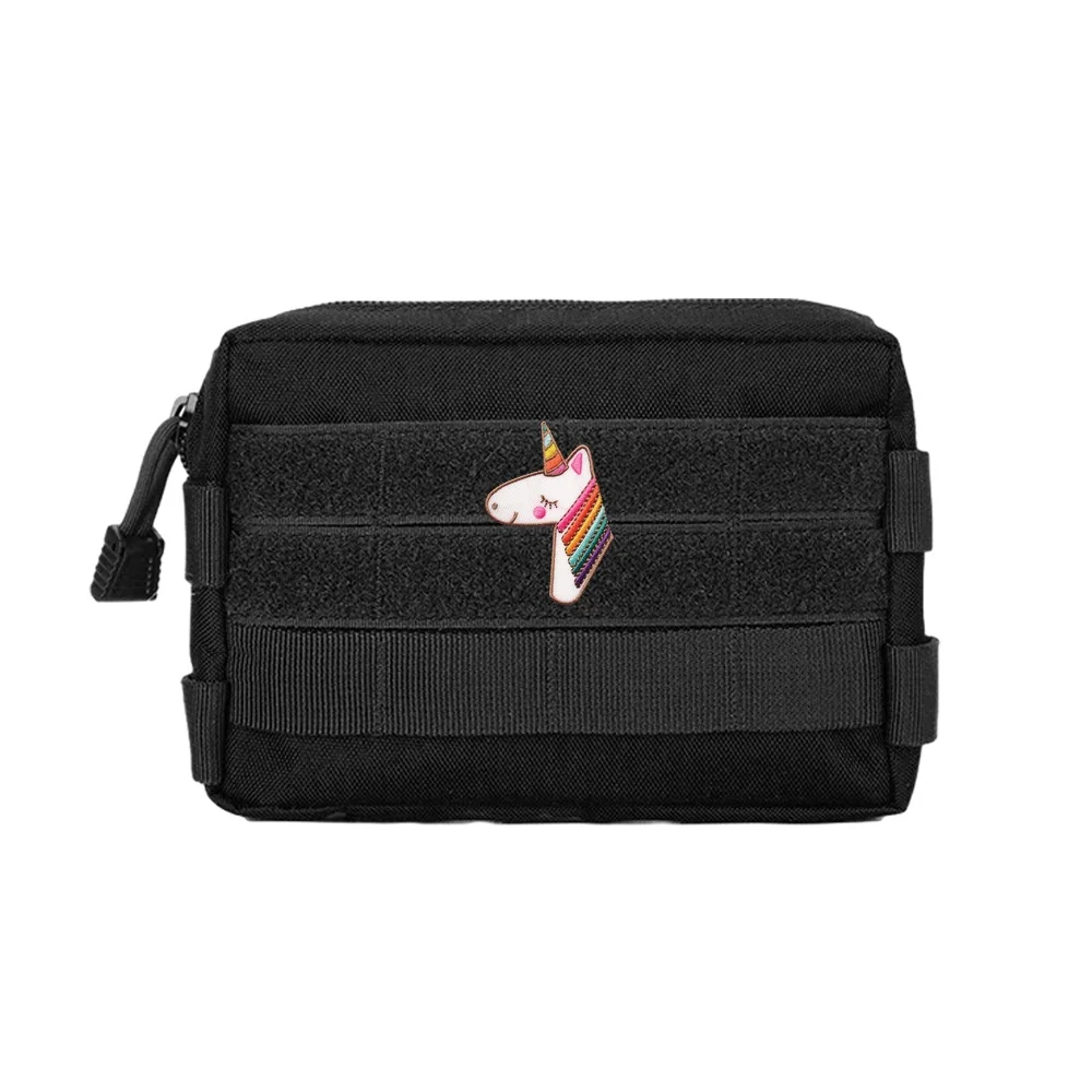 Parche velcro táctico unicornio bordado – para mochila y gorra - imagen 5
