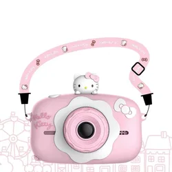 Kawaii Sanrio Hello Kitty Children'S Camera Take Photos Digital DSLR Camera Birthday Gift Girl Camera Toy