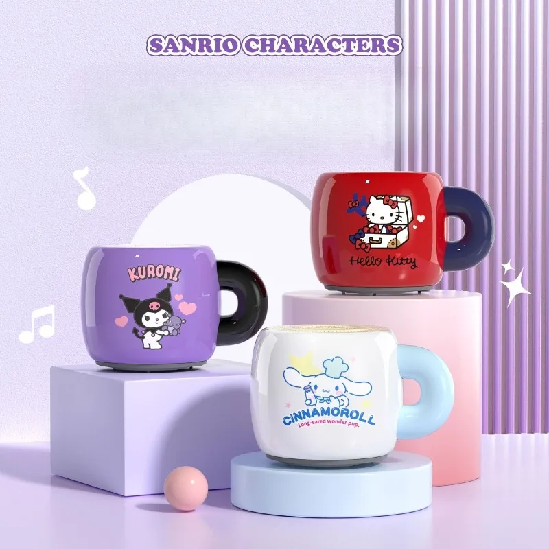

Sanrio Characters Mug Shaped Bluetooth Speaker Kuromi Hello Kitty Cinnamoroll Cute Mini Wireless Speaker