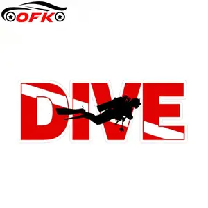 Scuba Dive Decal A GOOD DAY OF DIVING Pride Bumper Sticker 10