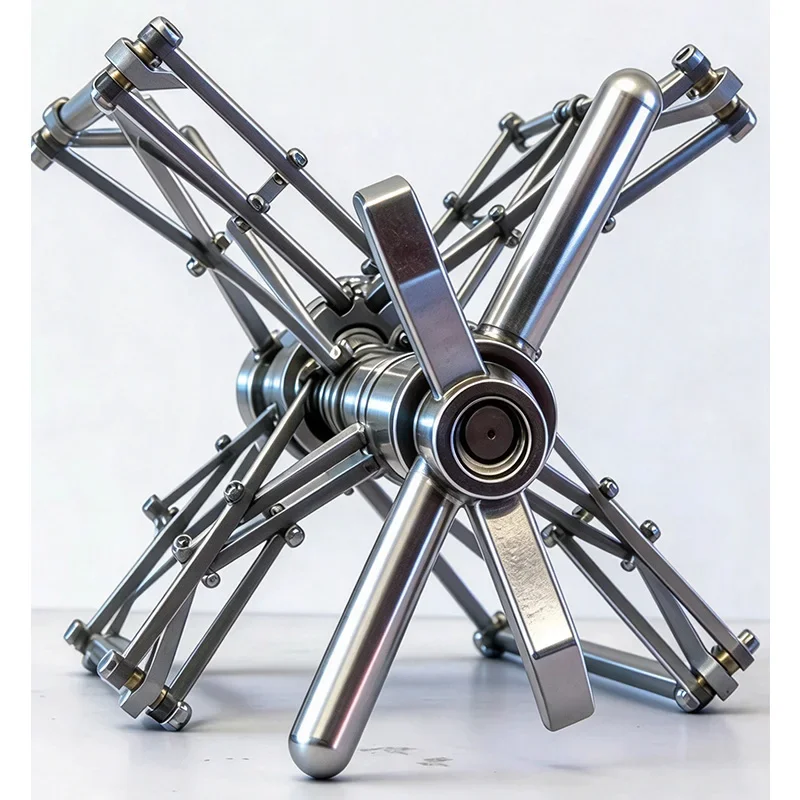Four-clamp Pipe Flange Alignment Tool with Internal Clamping Mechanism Ensures Precise Alignment During Pipe-to-Flange Welding