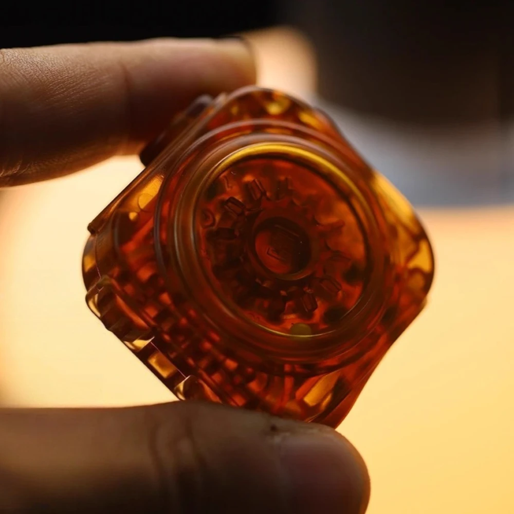 Roleta deslizante mecânica dados cartão de impulso magnético fidget spinner rolo multi-funcional edc alívio do estresse brinquedo anti ansiedade