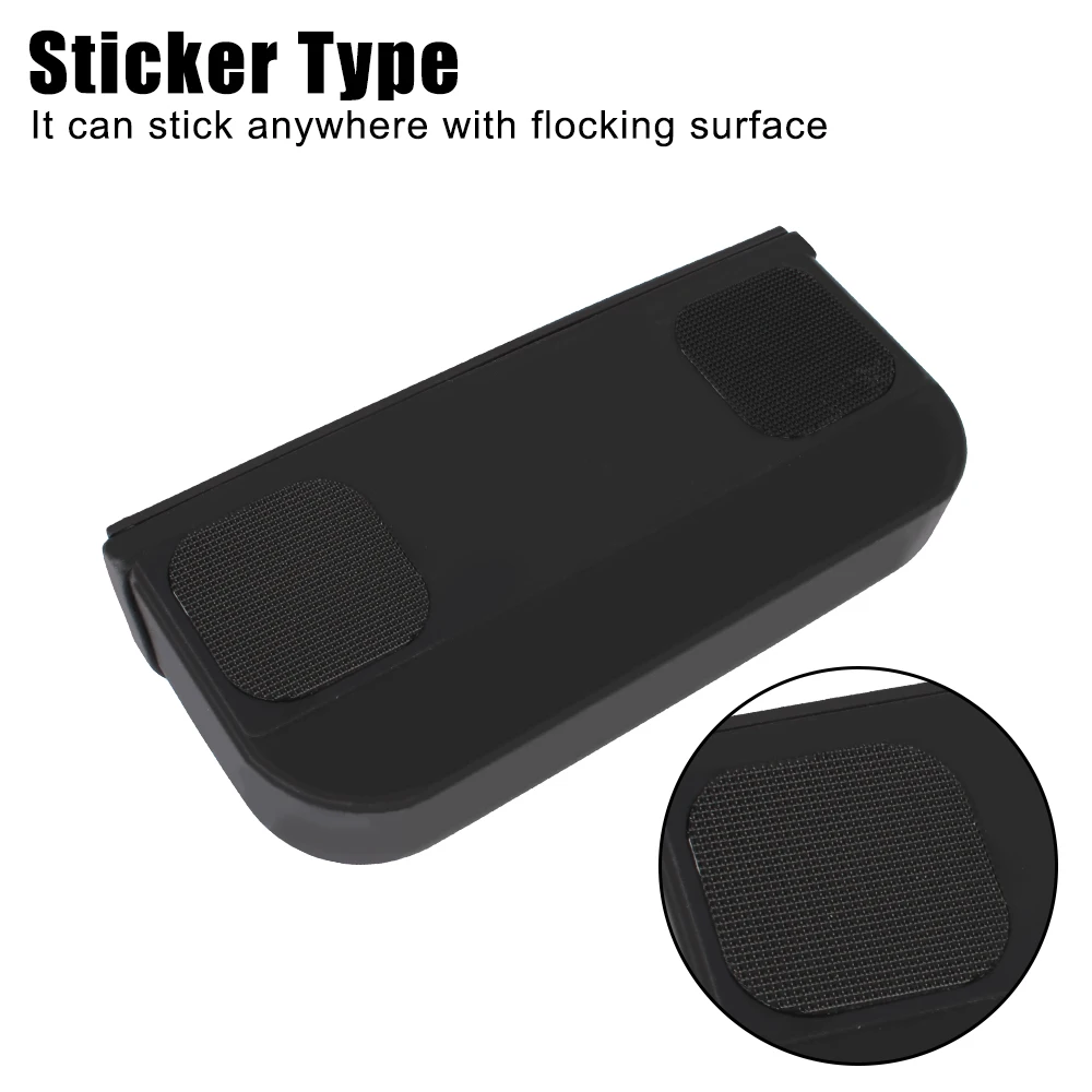 Auto Interior Accessories For Tesla Model 3 Model Y Sunglasses Holder Silicone Sticky Seat Crevice Side Glasses Case Storage Box