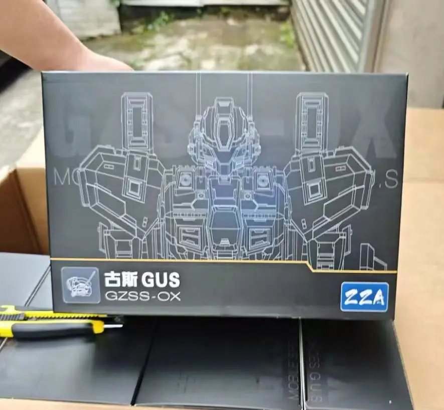 Nowy Zzza Mode Gzss-Ox-Gusi-Gus 1/100 Figurka Akcji Model do Składania Figurki Akcji Robot Figurka Model Plastikowy Zabawki dla Dzieci Hobby Prezenty