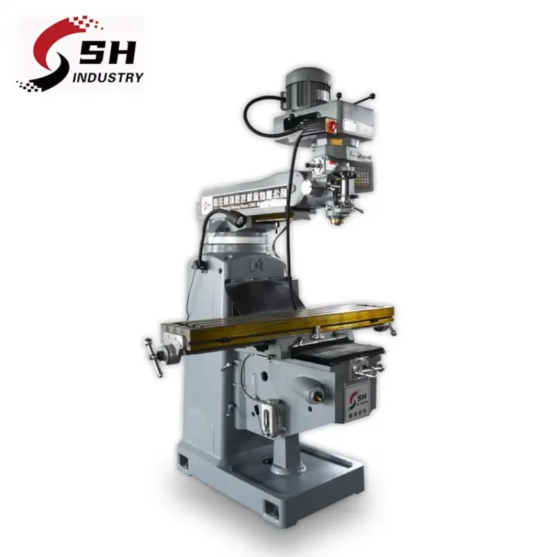 New Type X6325 Milling Machine for Metal Universal Rotary Swivel Head 220V Voltage