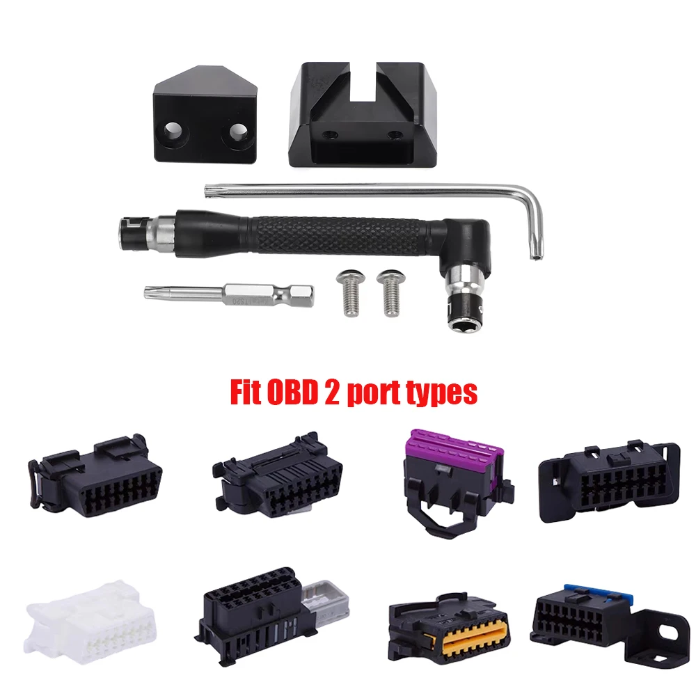 OBD2 Port Lock Security Tool OBD II Connector Lock Kit for 1996 Up Cars Block Unauthorized Access Car Diagnostic Interface Guard