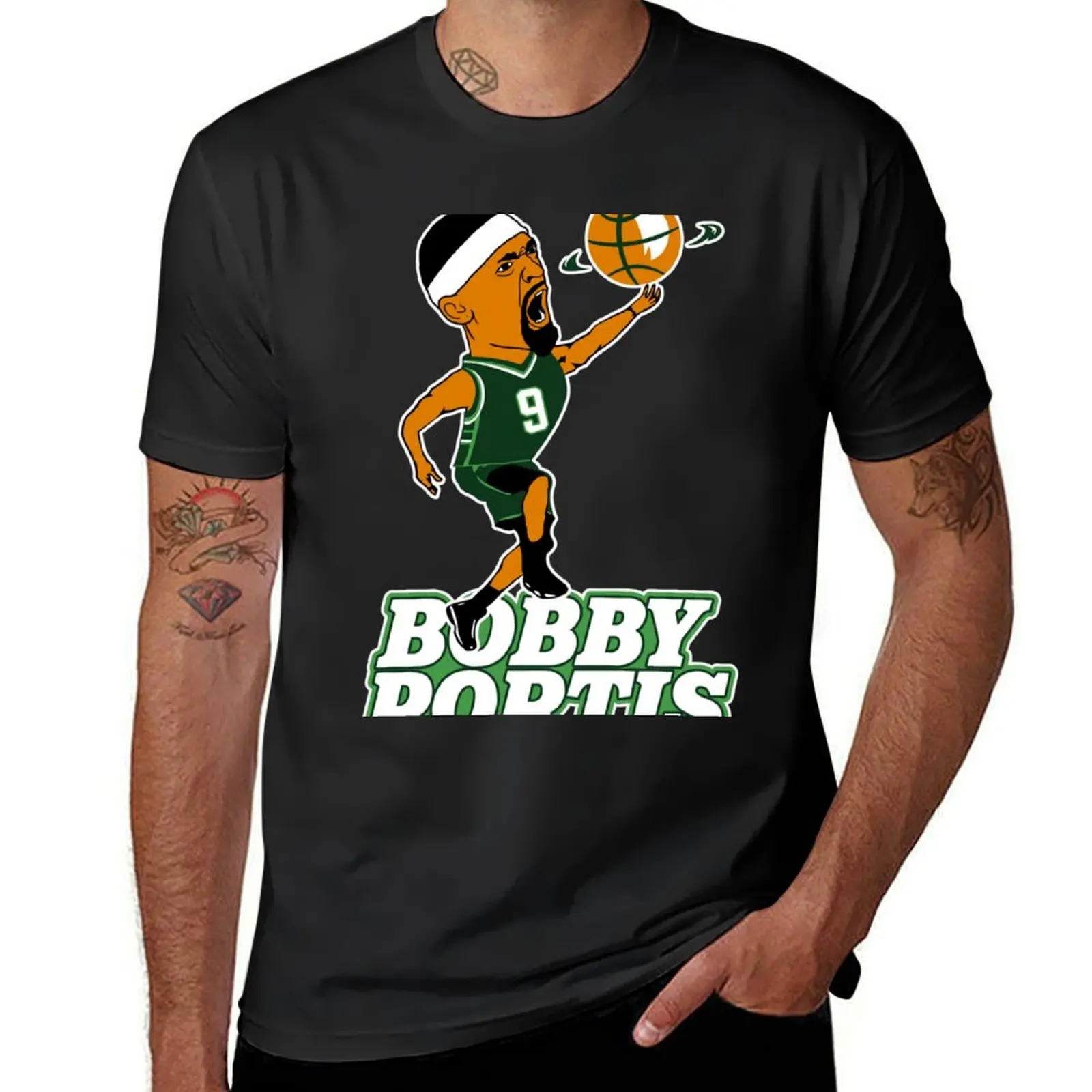 Bobby Portis T-Shirt kawaii clothes quick-drying mens graphic t-shirts