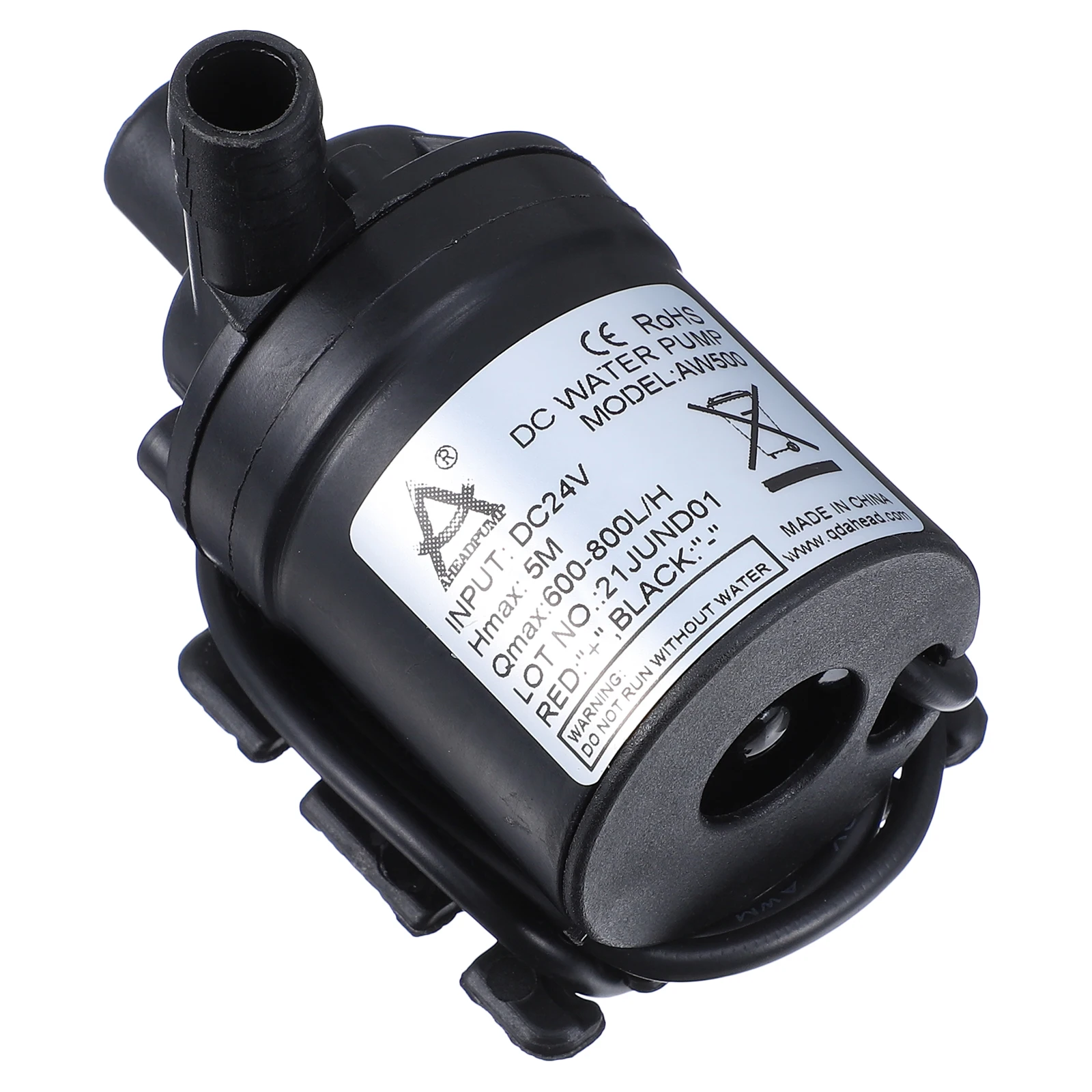 

Water Pump Silent Submersible Circulating Booster Durable Hot Cold Mini For Fountain Bird Bath Garden Use Long Life