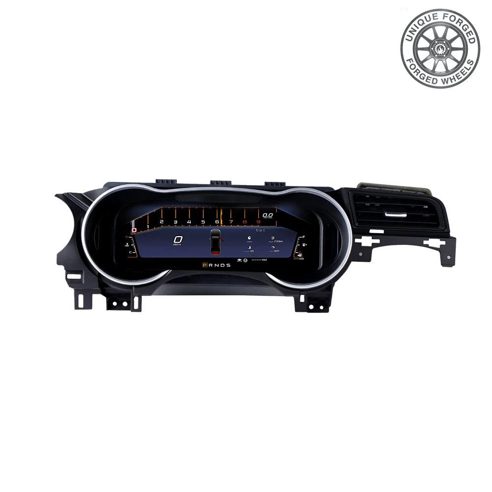 

12.3''LCD Dashboard for Mustang 2015-2021 RHD LCD Instrument Cluster Plug and PlayOdometer Virtual Digital Cluster Cockpit