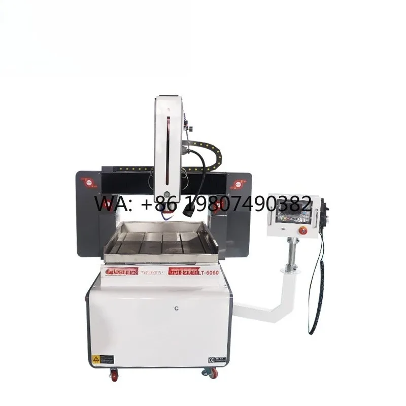 4 Axis Desktop Mini CNC Router 4040 6060 6090 Precision Milling Machine for Metal Engraving Processing