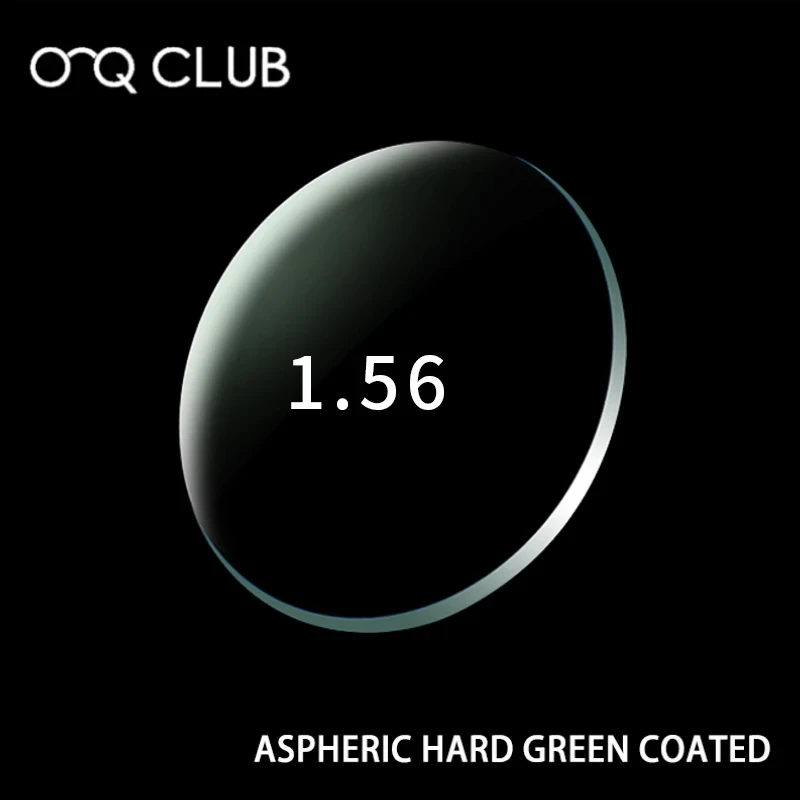 

O-Q CLUB 1.56 Single Vision Prescription CR-39 Resin Aspheric Glasses Lenses Myopia Hyperopia Astigmatism Optical Lens