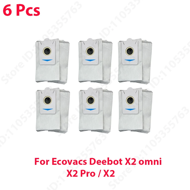 For Ecovacs Deebot X2 Omni / X2 Pro / X2 Main Side Brush Hepa Filter Mop Cloth Dust Bag Accessories image 3