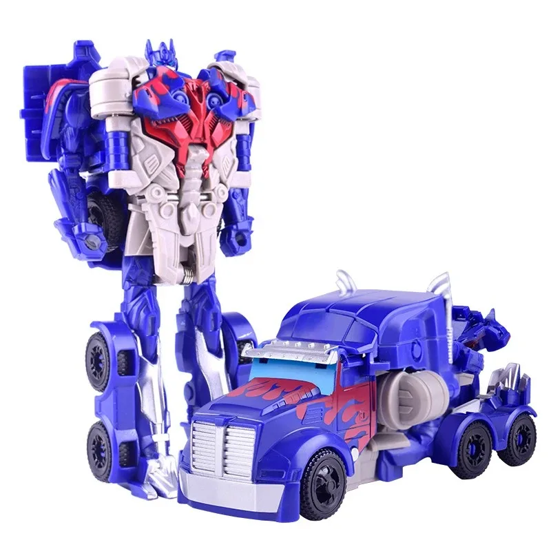 Transformation Toy Robot One Step Car Action Figure 12cm Model Dinozaur Zabawki Transformers Blokees Jouets Prezenty dla dzieci