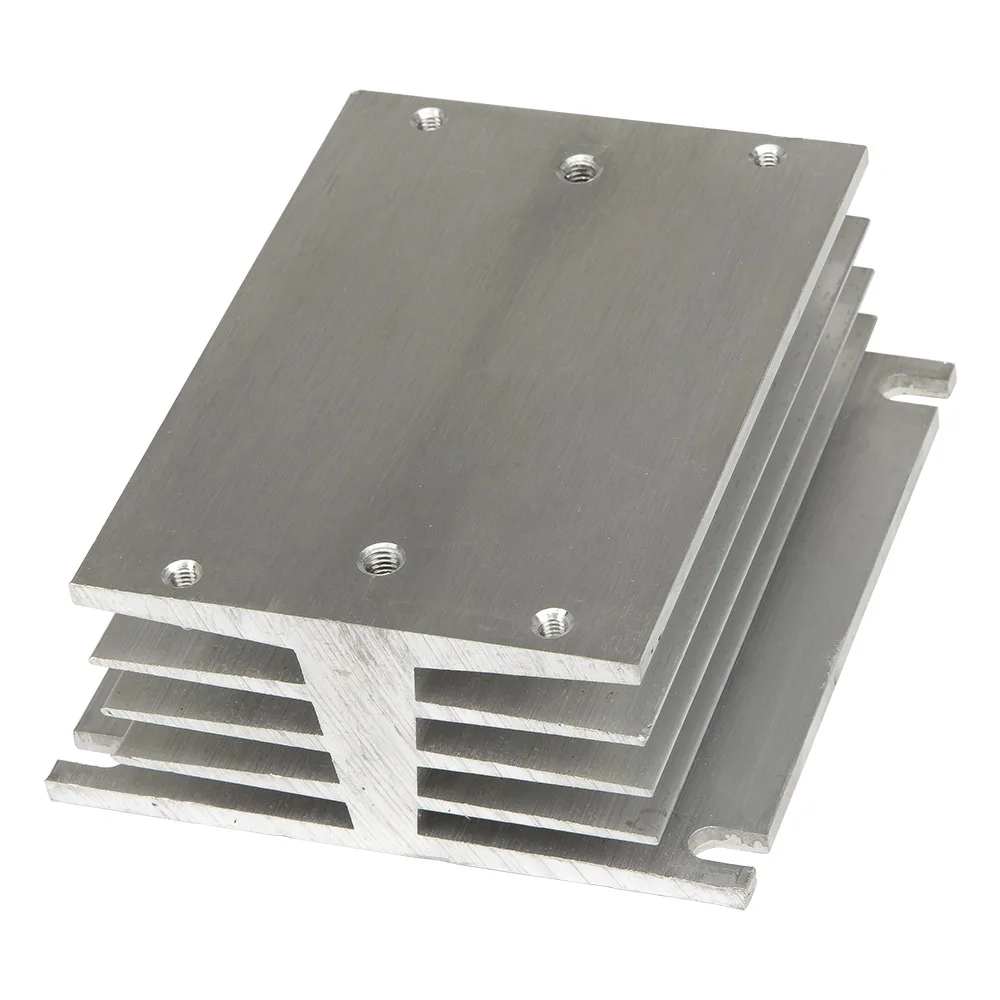 FHSI04-105W white 105*94*40 mm 40A three phase solid state relay SSR aluminum heat sink radiator FHS-T40