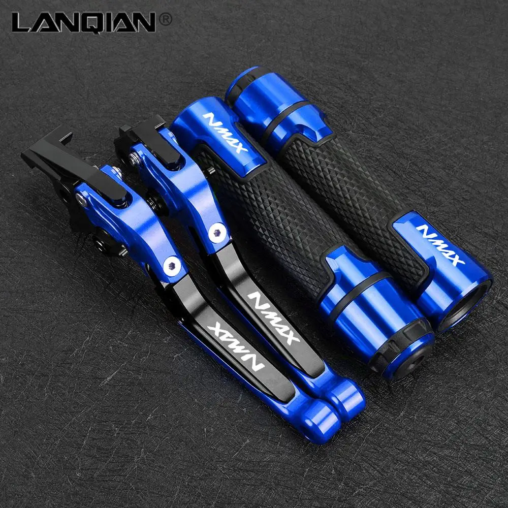 For YAMAHA N-MAX NMAX 125 155 150 NMAX125 NMAX155 2015-2020 2021 2022 2023 Brake Clutch Levers Handlebar Grip Handle Hand Grips