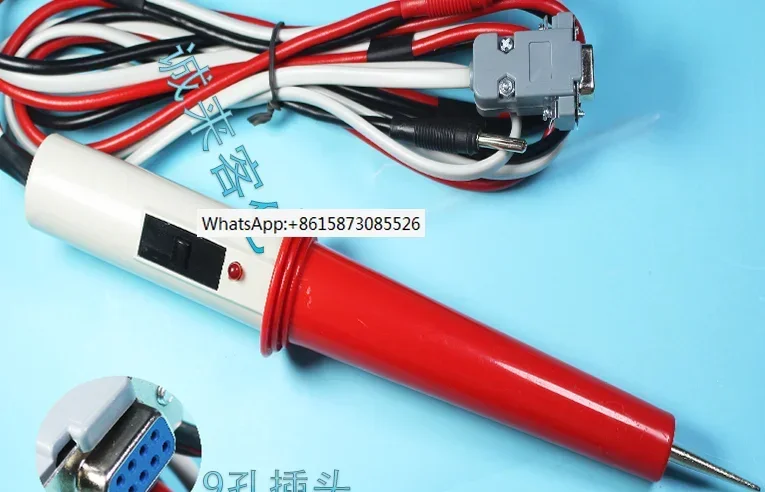 

Grounding resistance rod 3-wire remote control 9-hole testing 9-hole switch control comprehensive testing line