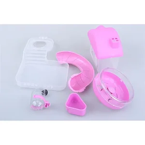 Two -storey villa cage with food bowl, small running roll toy castle, double layer hamster cage 8 Main Sales Hamster Cage - №6