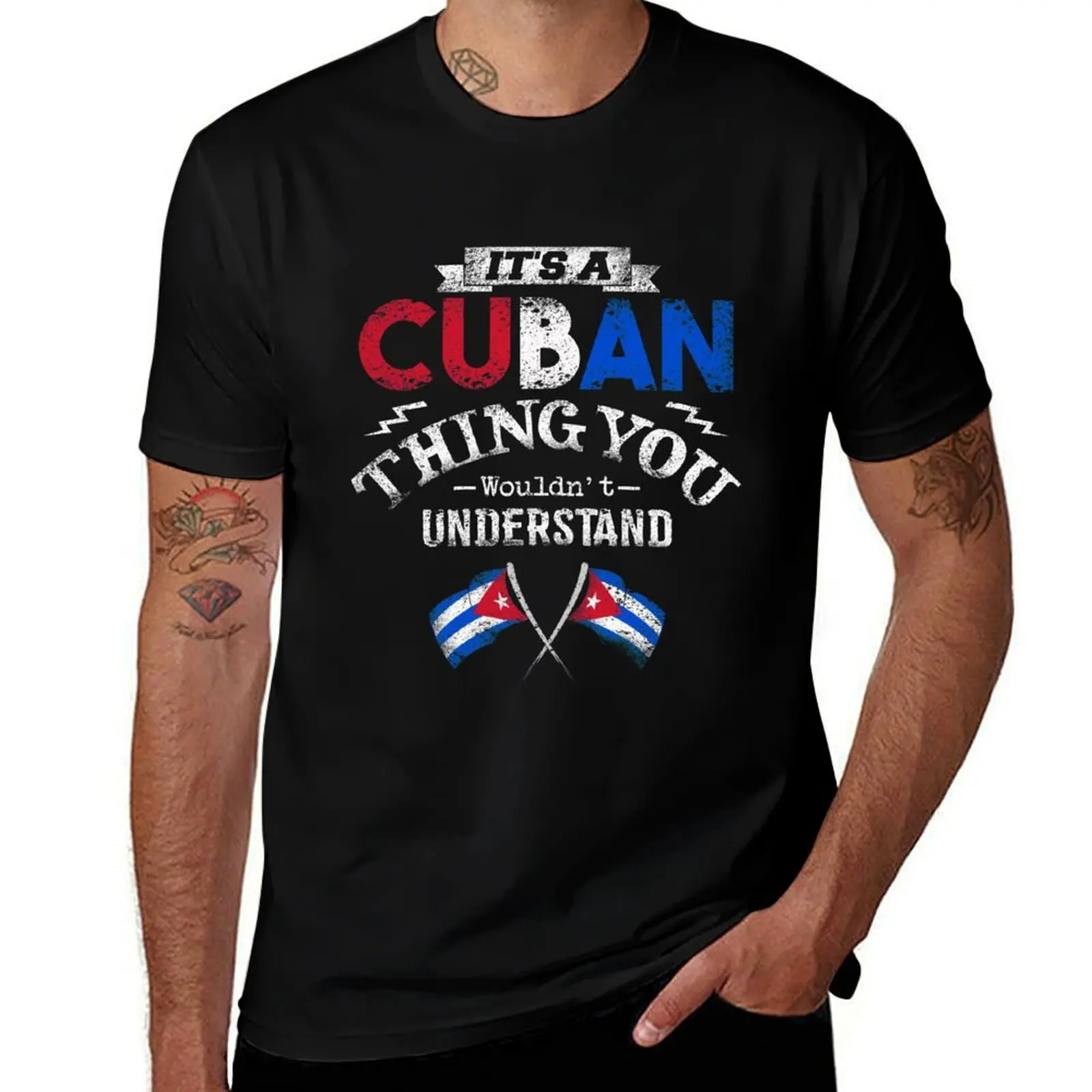 It's A Cuban Thing You Wouldn't Understand T-Shirt Durable Work Wear T-Shirt