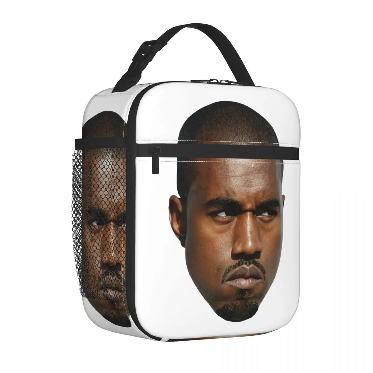 Custom Funny Kanye West Meme Lunch Bag Men Women Cooler Thermal Insulated Lunch Boxes for Adult Office