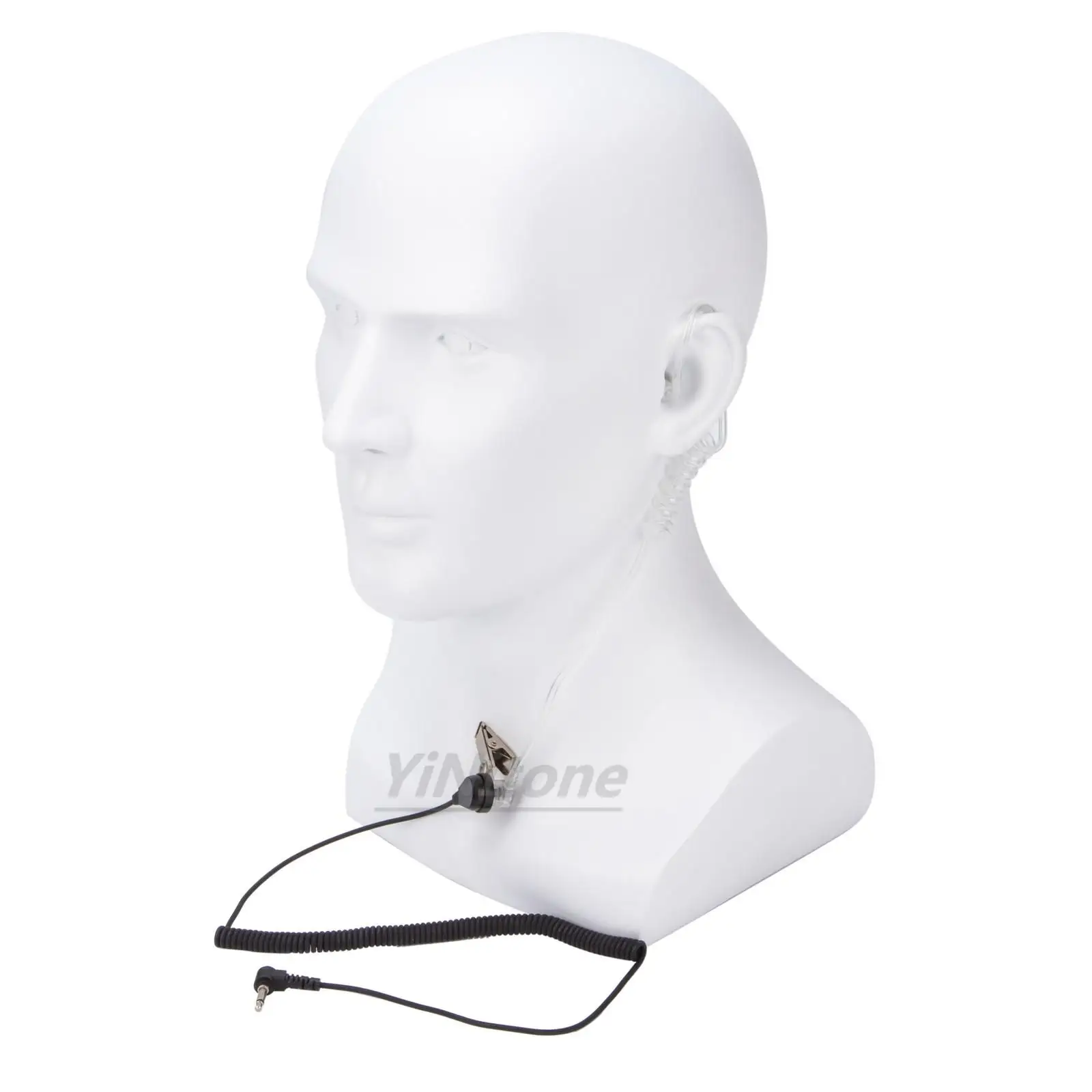 

3.5MM Air Acoustic Sound Tube Noise-canceling Headphones Listening Only Earpiece for Walkie Talkie Radio Earphone