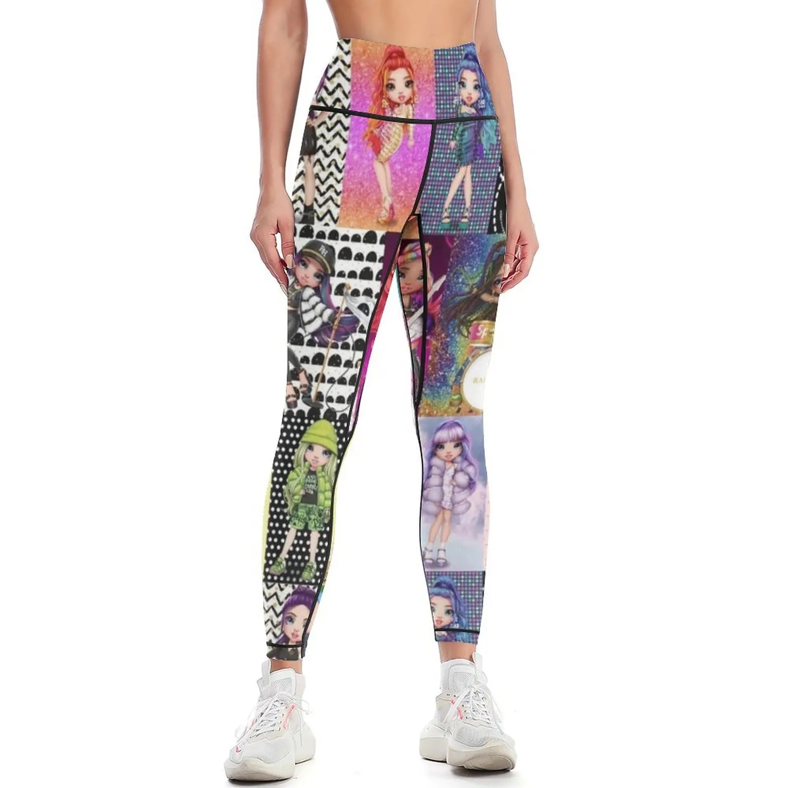 

rainbow Leggings Women's push up active wear for physical sportswear woman gym 2025 Womens Leggings