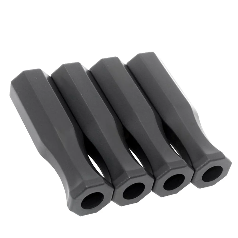 8 Pcs Football Table Accessory Replacement Spare Part Handle Grip Case Accessories Covers Black