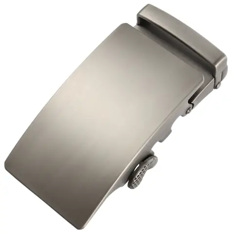 3.5cm 자동 벨트 버클 남성 벨트 캐주얼 블랙 실버 스크럽 펑크 록 버클 CE36-623