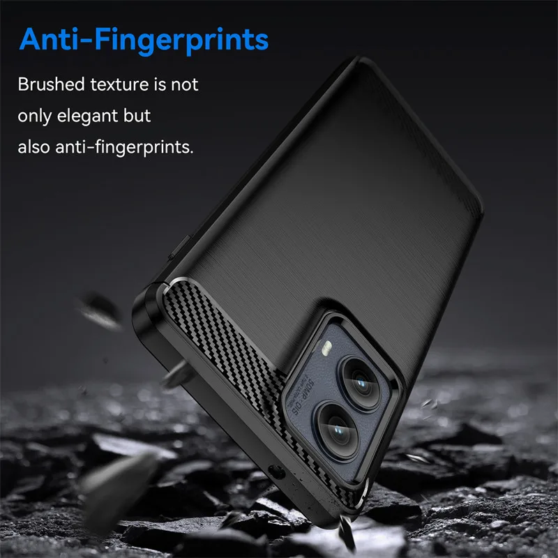 For Motorola Moto Edge 2024 Case Motorola Moto Edge 2024 Cover Shockproof Brushed TPU Protective Phone Back Cover Moto Edge 2024