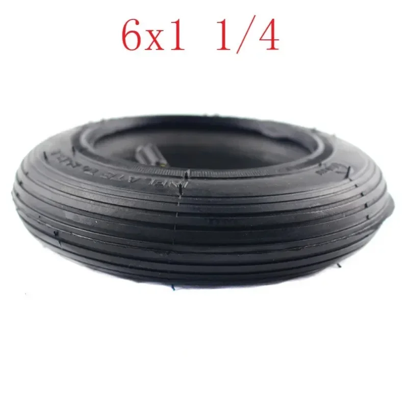 6x1 1/4 tyre 6 Inch Pneumatic Tire Motorcycle 150MM Scooter Inflation Wheel With Hub  Inner Tube Electric  tire