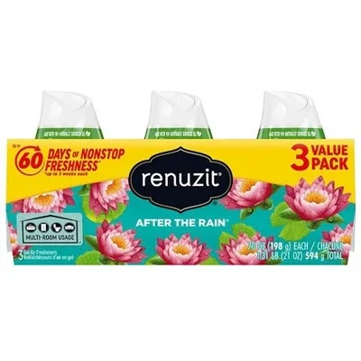 Renuzit After the Rain Gel Air Freshener Pack