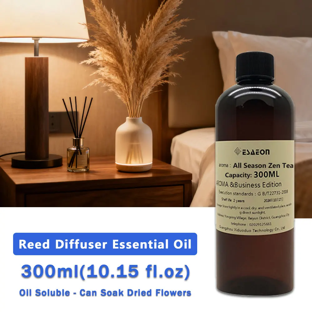 ESAEON 300ml (10.15 fl.oz) All Season Zen Tea Westin White Tea Essential Oils - For Reed Diffuser & Automatic Fragrance Sprayer