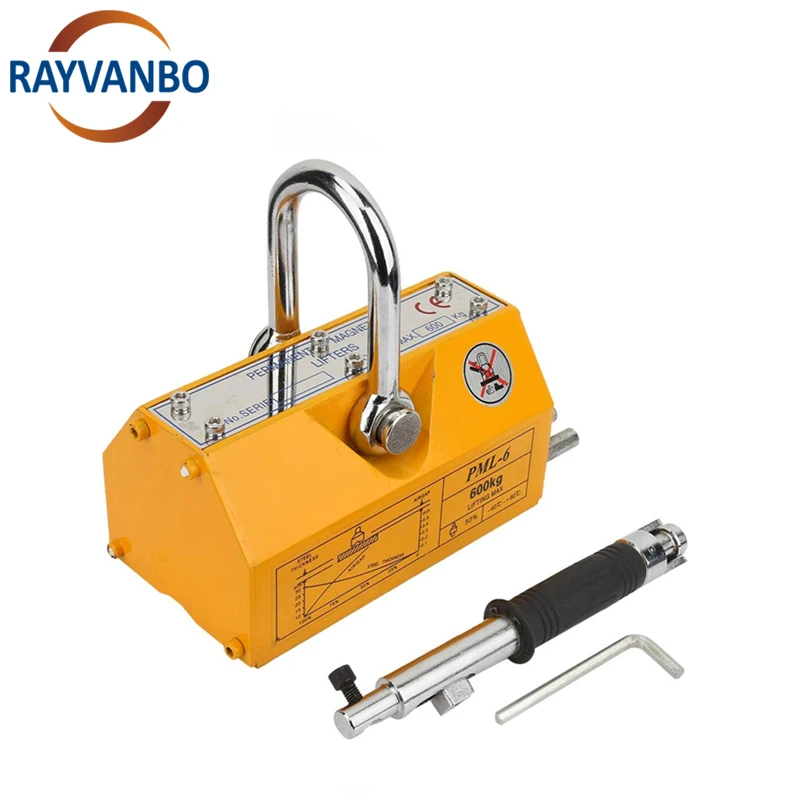 High Safety Factor Permanent Magnetic Lifter for Lifting Steel Plate