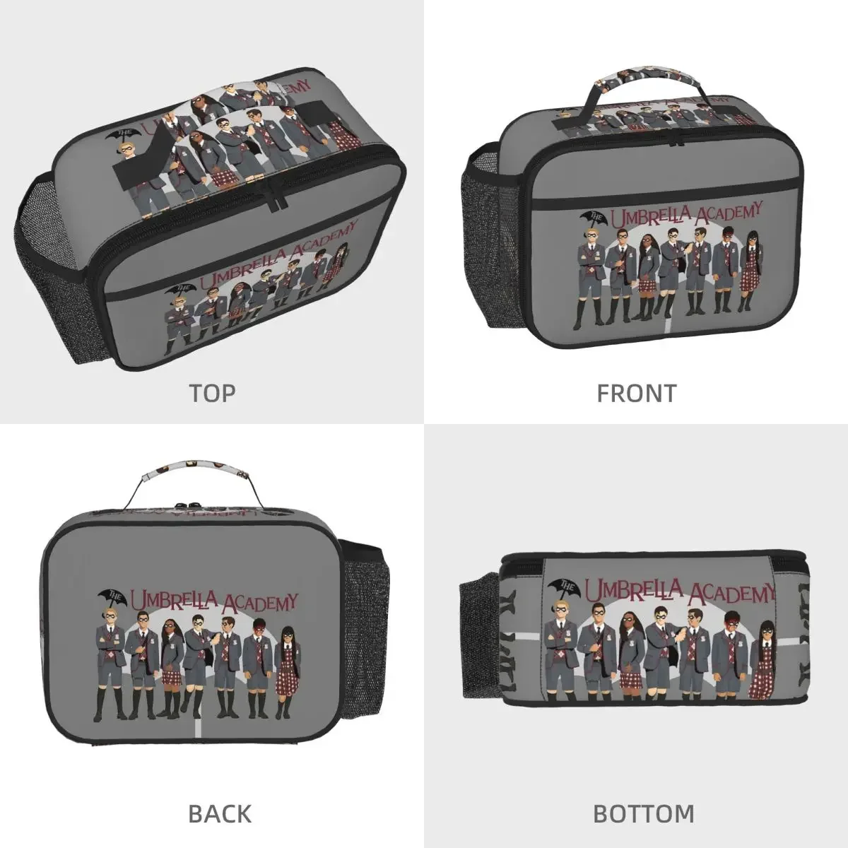 The Umbrella Academy Group Insulated Lunch Bag for Women Office Cooler Thermal Food Box Tote Portable Lunch Boxes Container