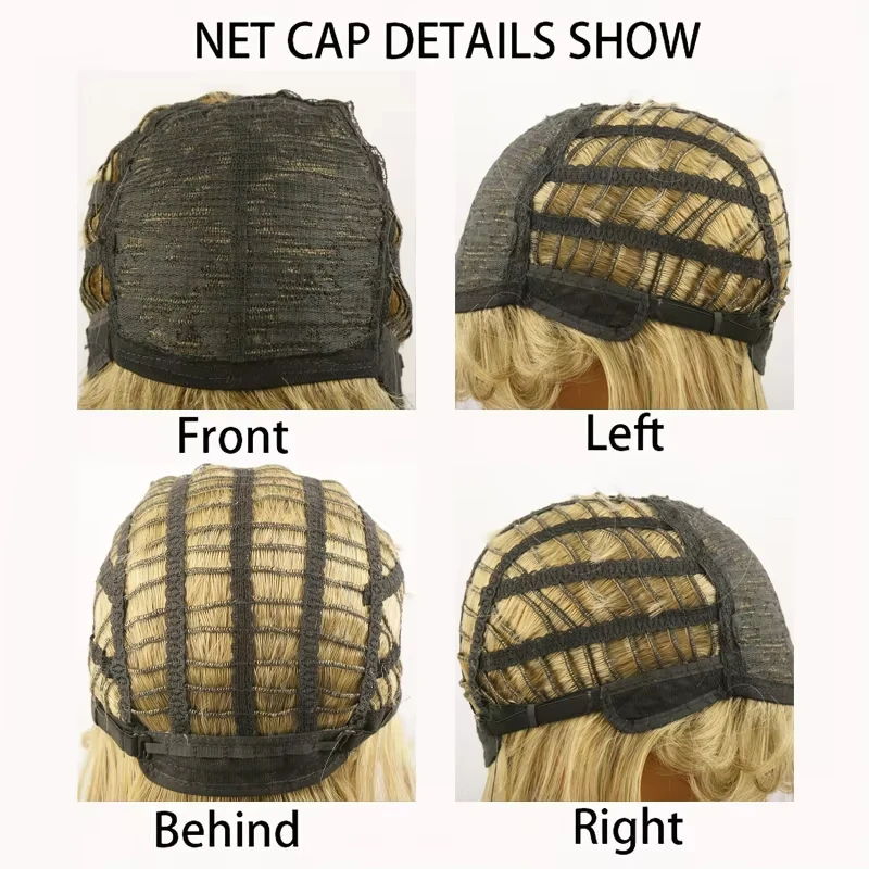 Pelucas Punk Rock de los años 80 para hombre, peluca ondulada Natural de fibra sintética resistente al calor de 20 pulgadas para hombres, disfraces de fiesta y banda de Halloween