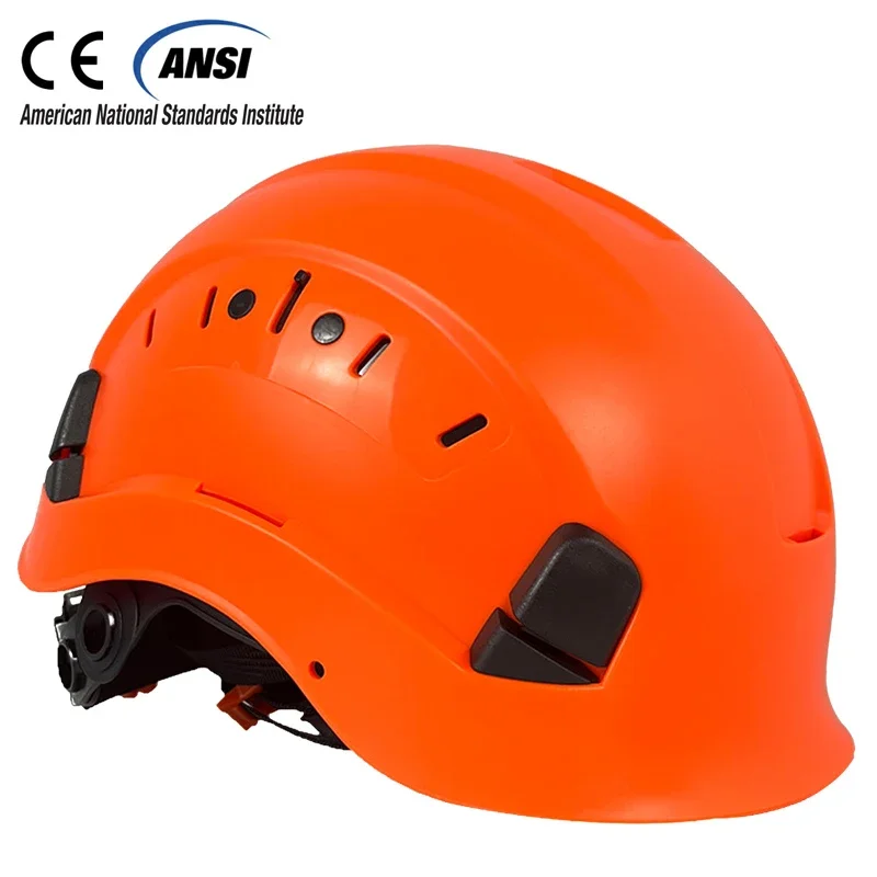 CE Rescue Safety Helmet For Engineer ABS Hard Hat For Men Vented Industrial Work Cap Men Head Protection For Earthquake Outdoor