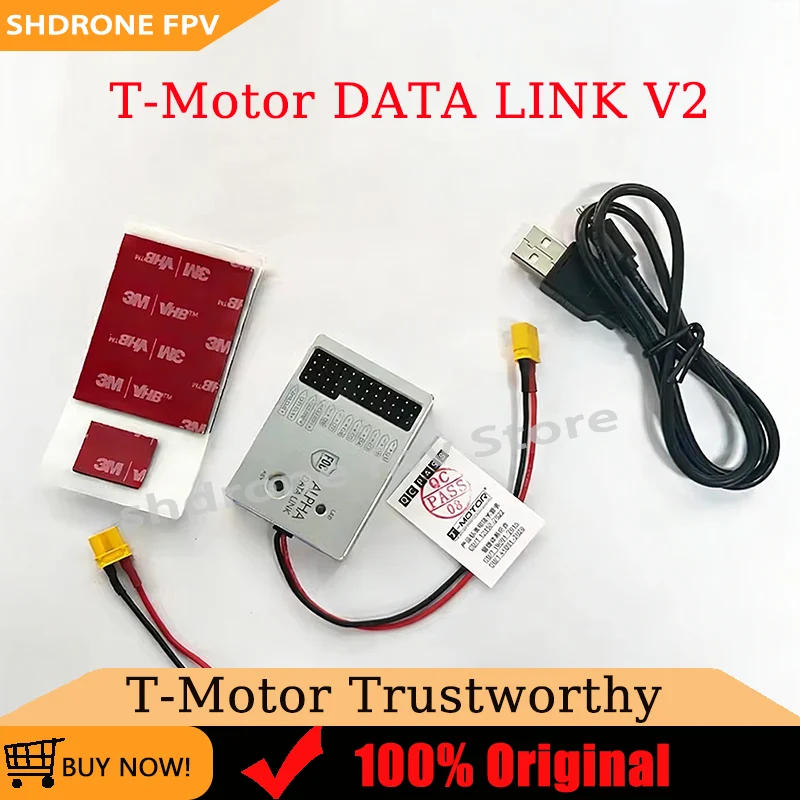 

Original T-Motor Series DATA LINK V2 High Efficiency New Released for Support ESC Data of 8 Channels Collection Data Analyses