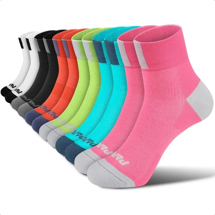 

Ankle Comprion Socks for Women 6 Pairs Running Athletic Socks with Arch portPlantar Fasciitis Socks