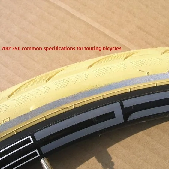 

Винтажная стальная рама, внешняя велосипедная шина 700*35C для путешествий на большие расстояния, поездок на работу, вездеход, подходит для велосипедов в стиле ретро