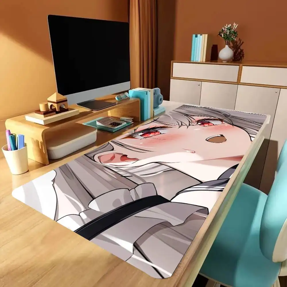 لوحة ماوس Azur Lane قابلة للانزلاق مناسبة لأجهزة الكمبيوتر المكتبية وأجهزة الكمبيوتر المحمولة وألعاب رياضية إلكترونية وحصير مكتبي XXL ولوحة مفاتيح