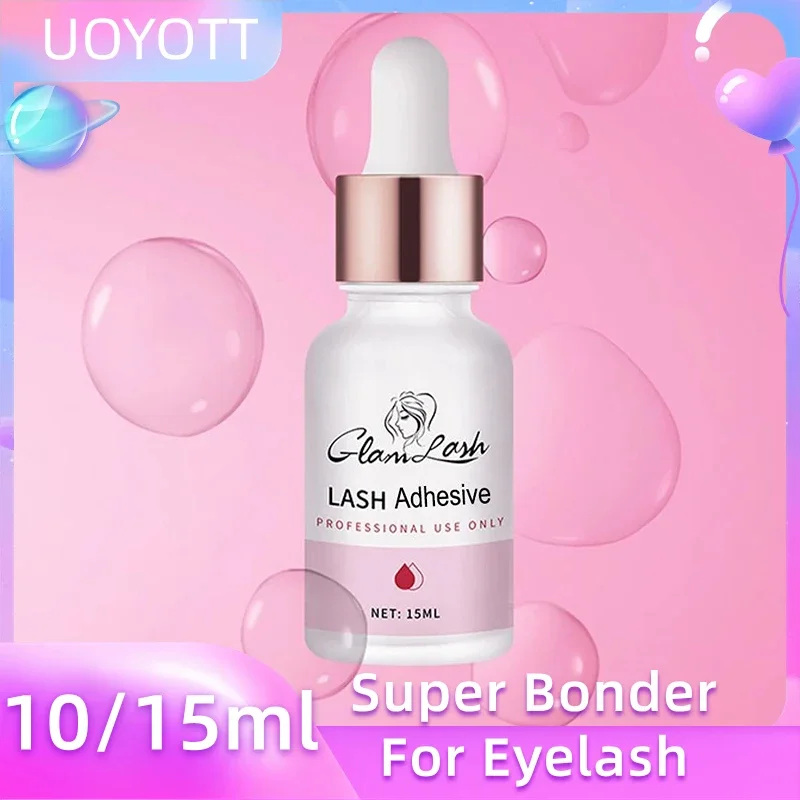 15ml Lashes Super Bonder For Eyelash Extension Quick Drying Long Last Grafting Eyelash Glue Eyelashes Adhesive Hardener