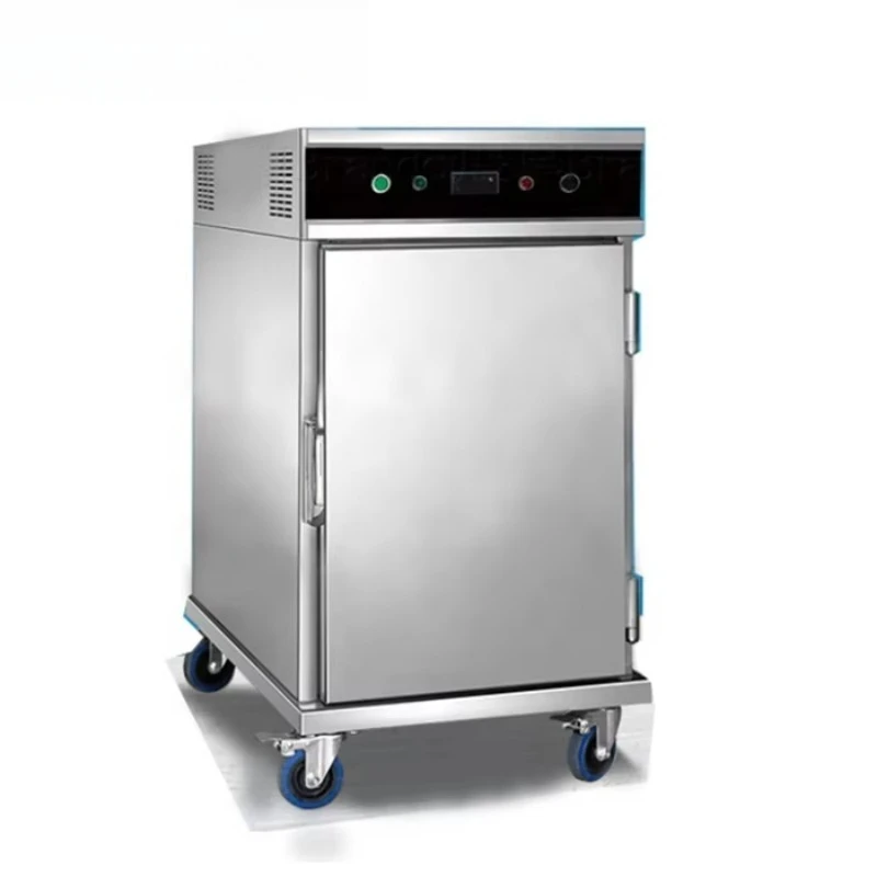 Stainless Steel Food Warming Cart for Restaurant Delivery