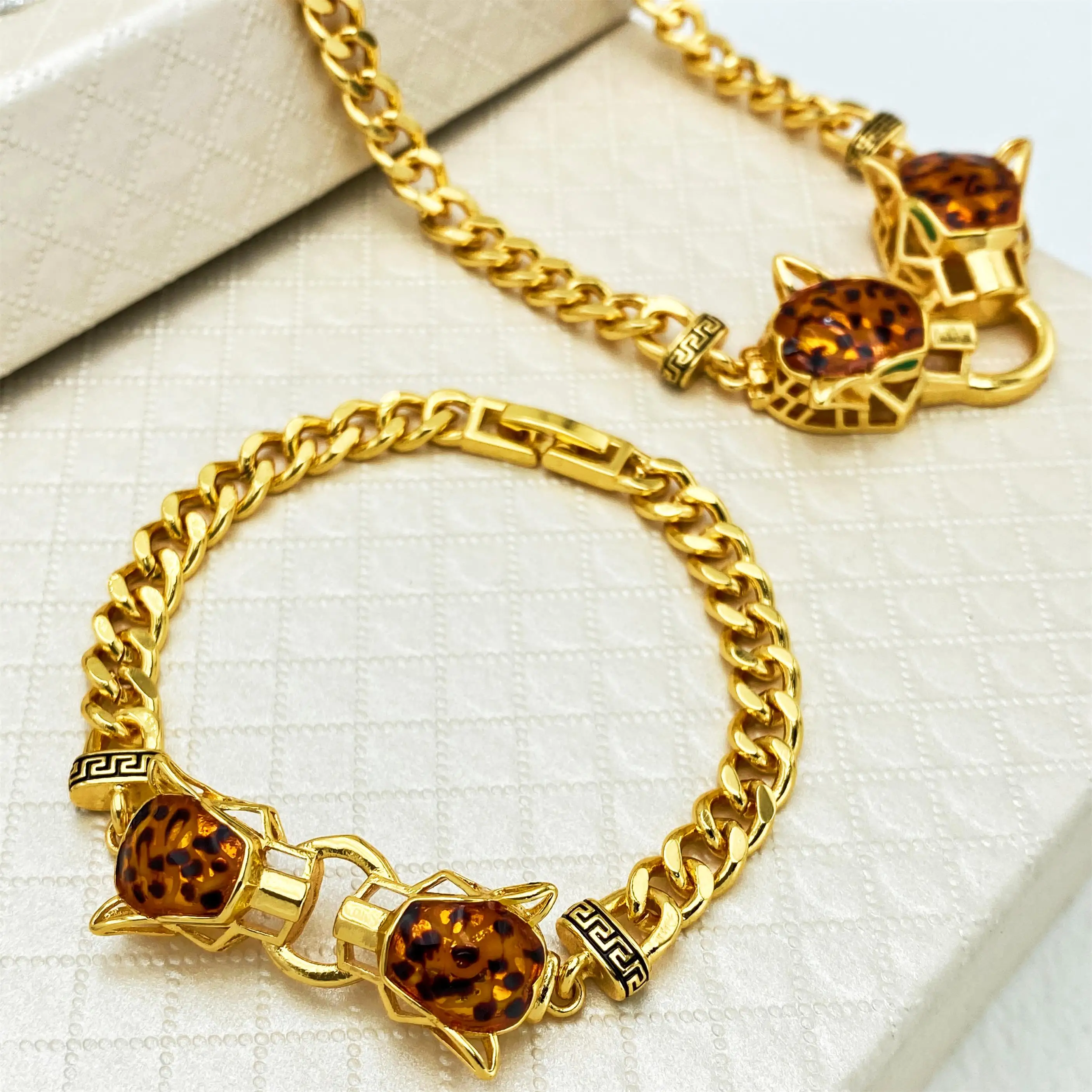 JRH Engagement Necklace Ring Bracelet Earring Plated Golden Wedding Bridal Jewelry Sets For Women Party African Dubai Gift