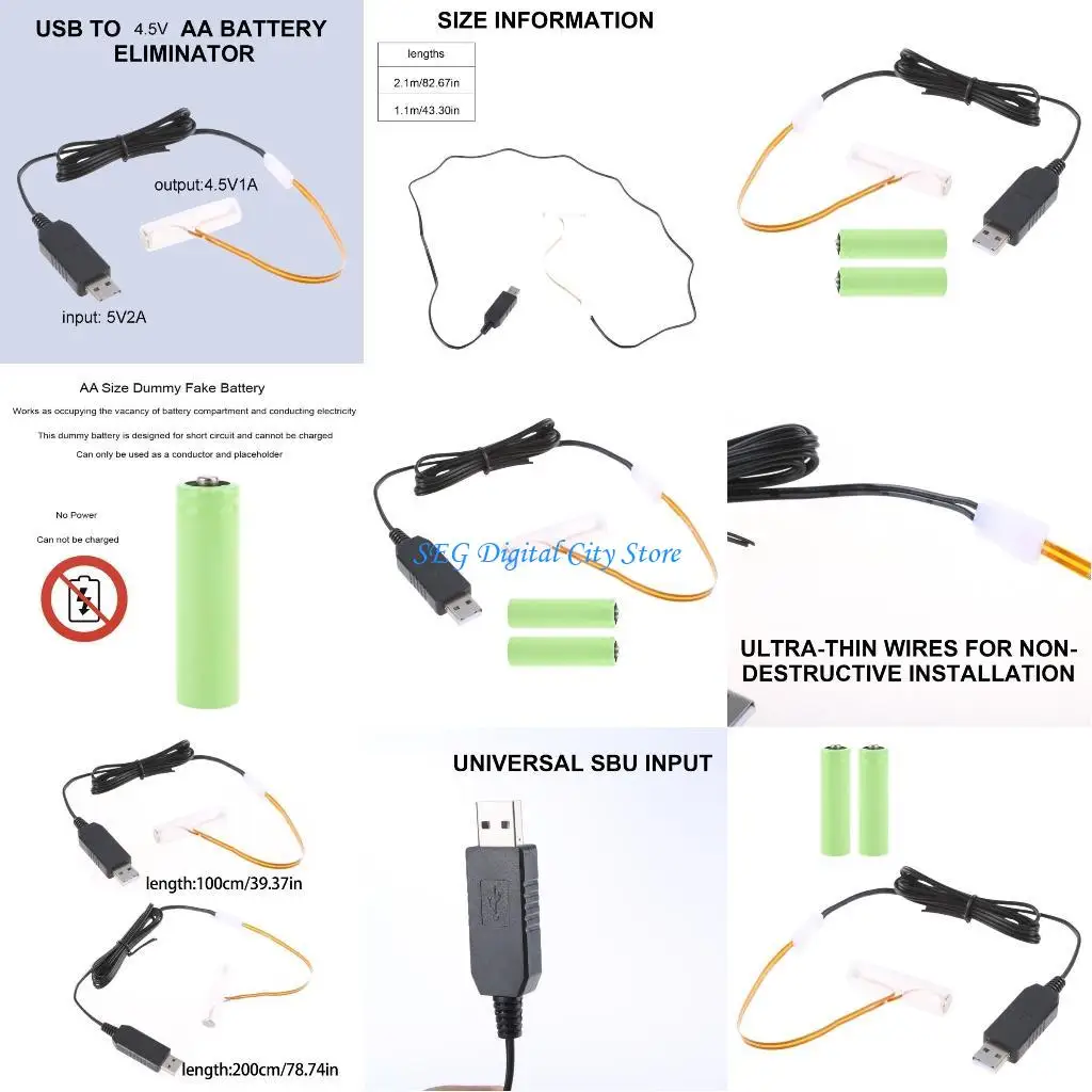 U75B Usb Power Aa B…