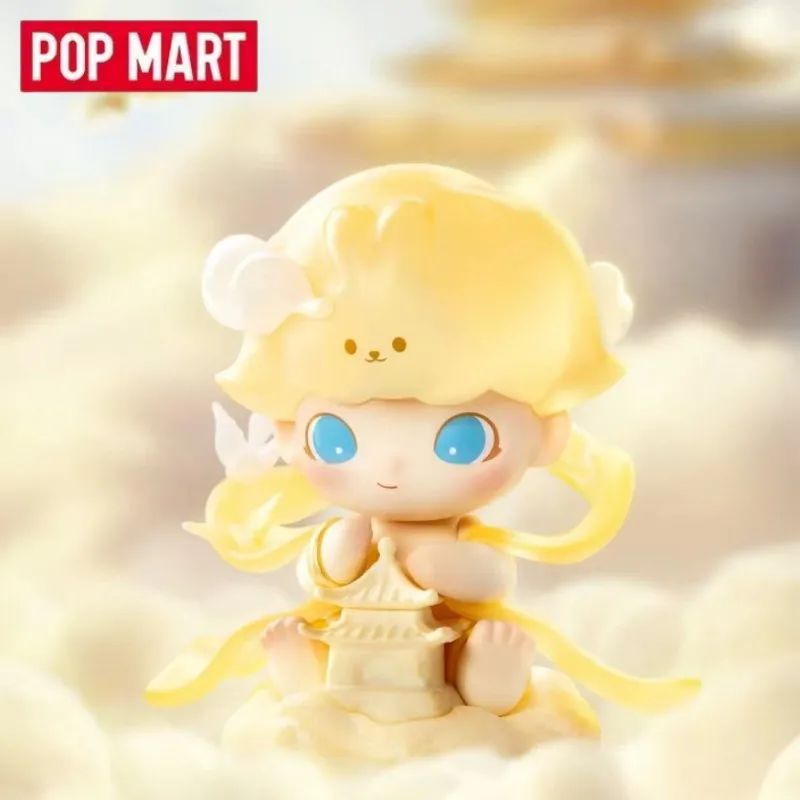 

POP MART DIMOO THE MOON PALACE Cute Anime Figure Blind Box Mystery Box Guess Bag Toys Doll Desktop Ornaments Collection