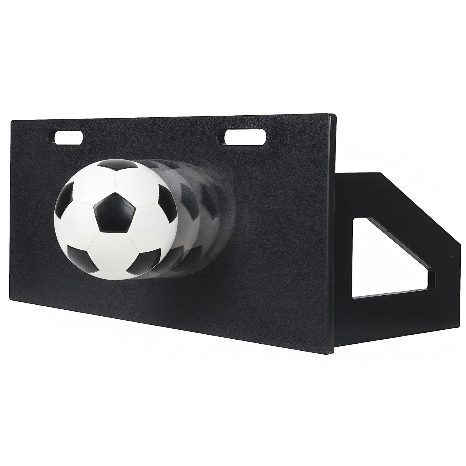 

Soccer Rebounder Board 100x40cm Soccer Practice Board Adjustable Angles for Control Passing and Shooting Practice
