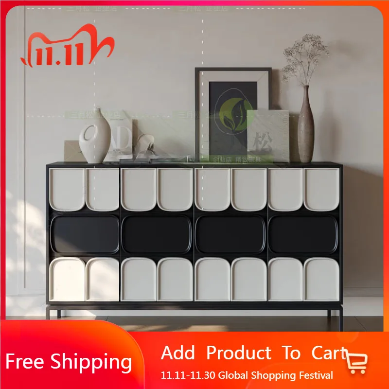 

Шкафы для гостиной в скандинавском стиле, шкаф для хранения, туалетный столик, офисные шкафы для гостиной, декор, деревянная витрина, Cajonera, модная мебель