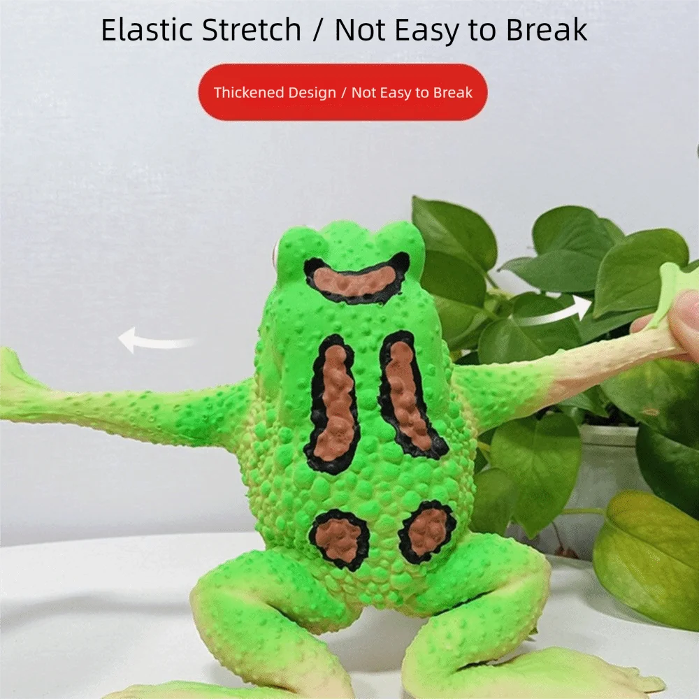 

Funny Stress-relief Frog Squeeze Soft Simulation Frog SimulationToy Toad Squeeze Toy Gifts
