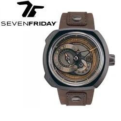 SEVENFRIDAY watch Q2 / 03 men's fully automatic mechanical watch Q series waterproof fashion men's watch luxury brand mature men